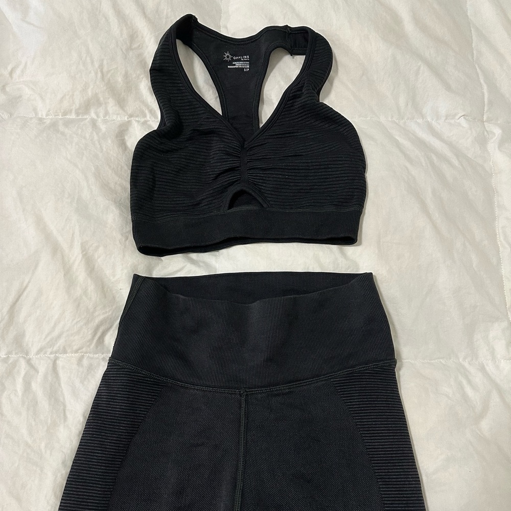 OFFLINE by Aerie Matching workout set